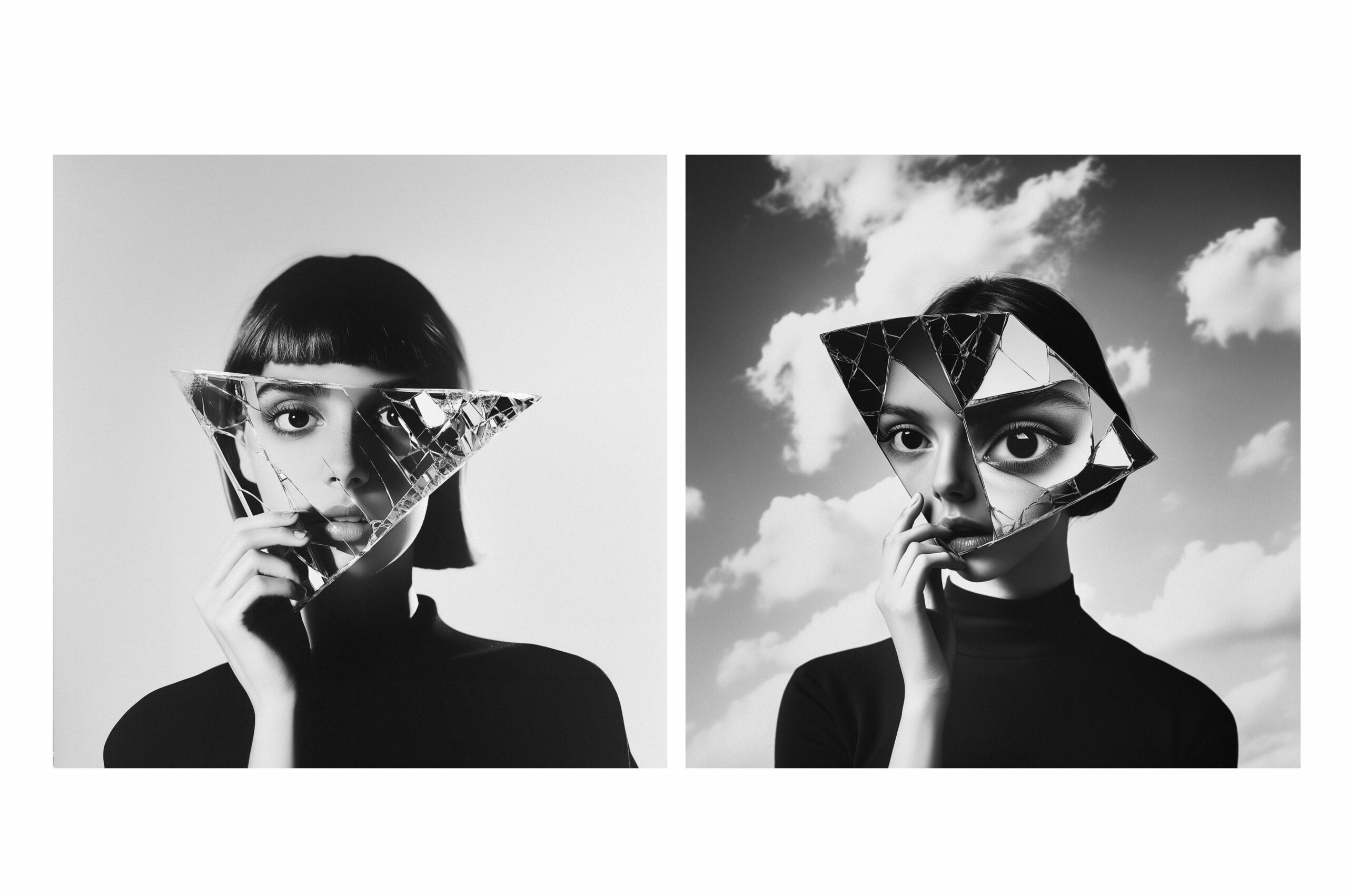 spiegel_fragmente_surreal_porträt_verzerrte_wahrnehmung